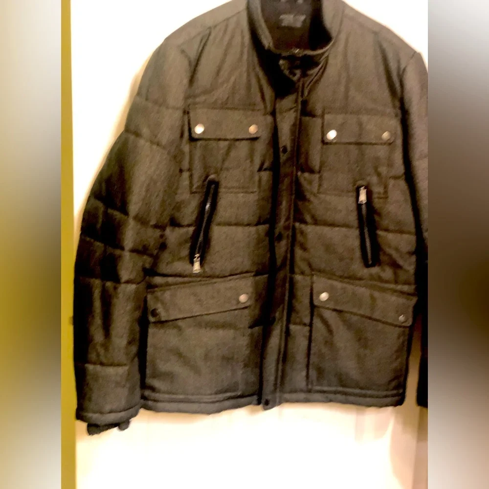 Like New Mens Gray Winter Jacket Xxl